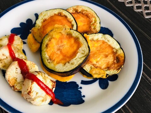 朝食やお弁当に☆茄子エッグ